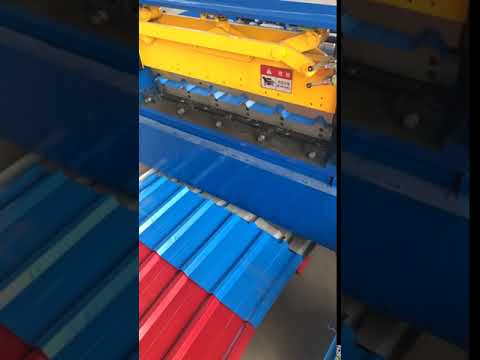 Cheap Price Of Metal Roofing Sheets Machine Steel Roll Forming Machine Double Layers Roof Machine 