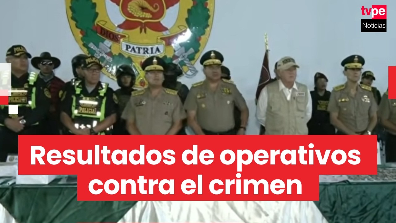 Mininter reporta 232 detenidos y desarticulación de 29 bandas en operativos en Lima