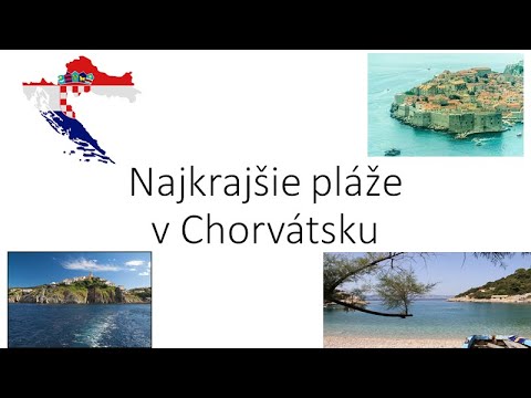 Video: Najobľúbenejšie destinácie v Chorvátsku