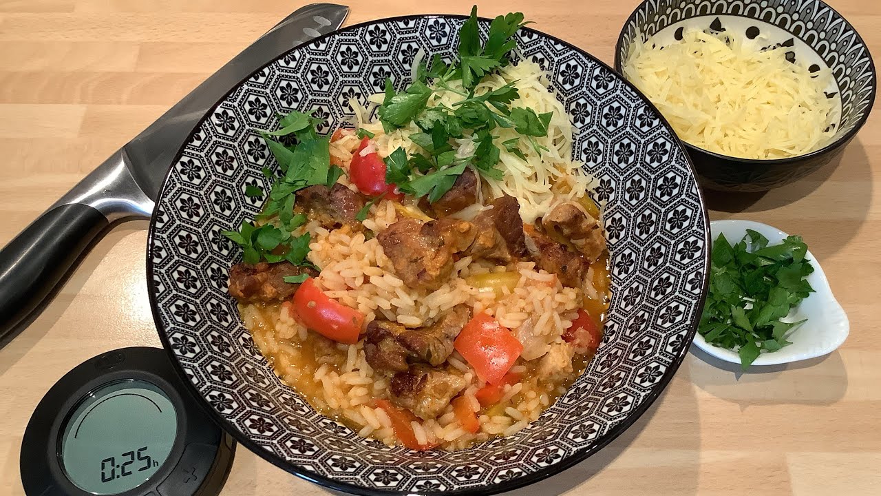 AMC One Pot-Reisfleisch mit Nackensteak