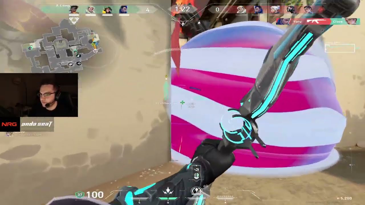 Этот SOVA обладает IQ 1000 - NRG BRAWK VALORANT RANKED GAMEPLAY