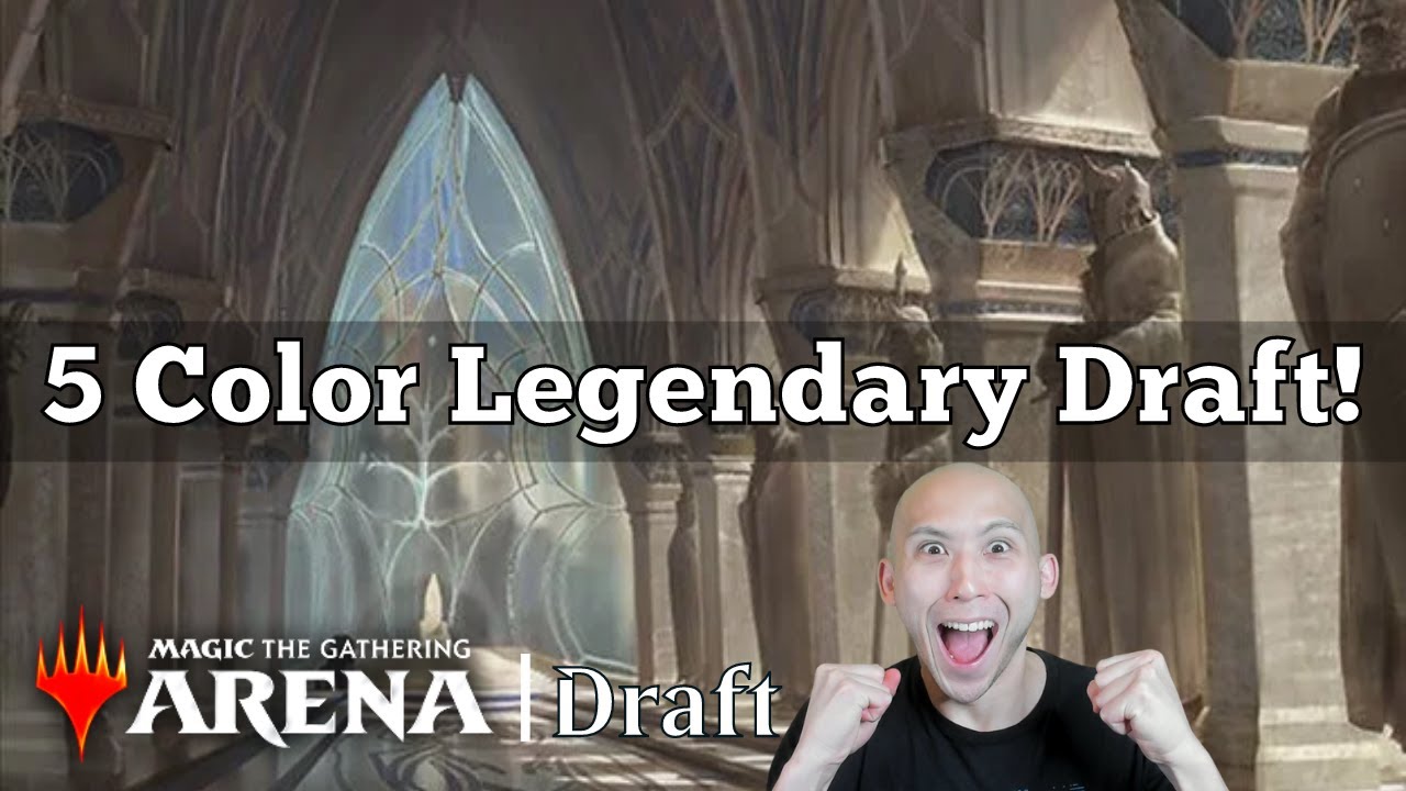 5 Color Legendary Draft! | Lord of the Rings: Tales of Middle-earth ...