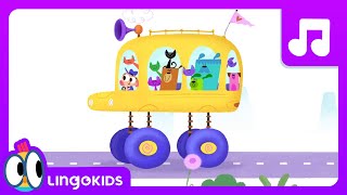 WHEELS ON THE BUS  Nursery Rhymes | Lingokids