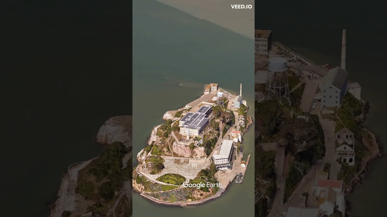 Alcatraz Island #shorts #earth #maps #rebirthisland