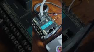 Encoder omron 1024 pulsos revolucion testeado con plc fatek #automatización #encoder #sensores