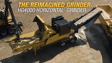 Meet the next-generation HG4000 horizontal grinder