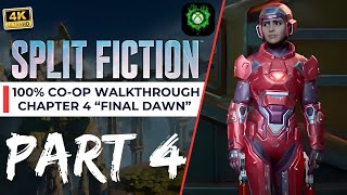 Split Fiction 100% CO-OP Walkthrough Part 4 [Chapter 4] Final Dawn