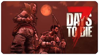 7 Days to Die v2.0 Multiplayer Let's Play | EP.1: Surprise Horde Night & Our First Base! 🧟‍♂️🏠