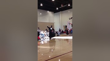 Jessica and Jihai dance Advanced Quickstep semifinal