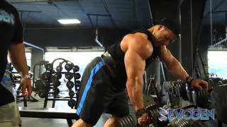 Hany Rambod trains back with Steve Kuclo 4 weeks out from the 2014 Olympia