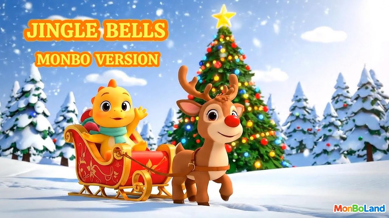 Jingle Bells – MonBo Version 🎄 | Christmas Song | MonBoLand Official Ep 25
