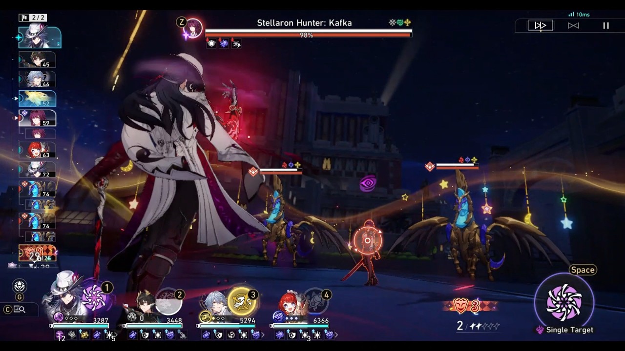 4.1 Beta V4 | E1 Ashveil Hypercarry zero cycle Kafka Memory of Chaos 4.1