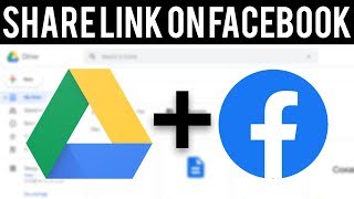 How To Share Google Drive Link on Facebook