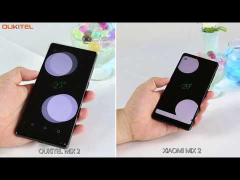 OUKITELMIX 2 VS XIAOMI MIX 2 design and performance