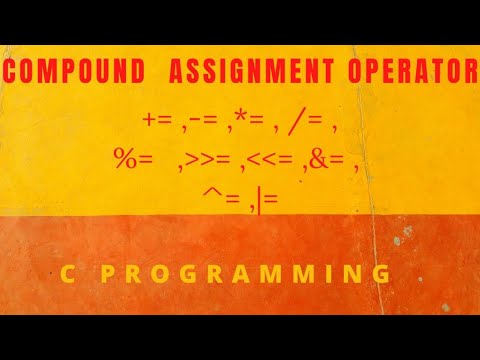 compound assignment programming