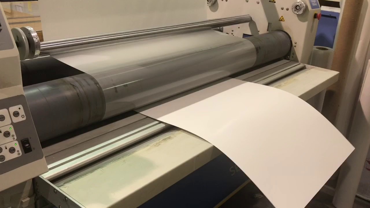 Seal 600 MD 60” Wide Format Laminating Machine YouTube