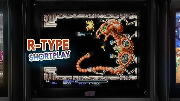 R-Type - 1987 - Arcade - Shortplay | 4K CRT Monitor Simulation