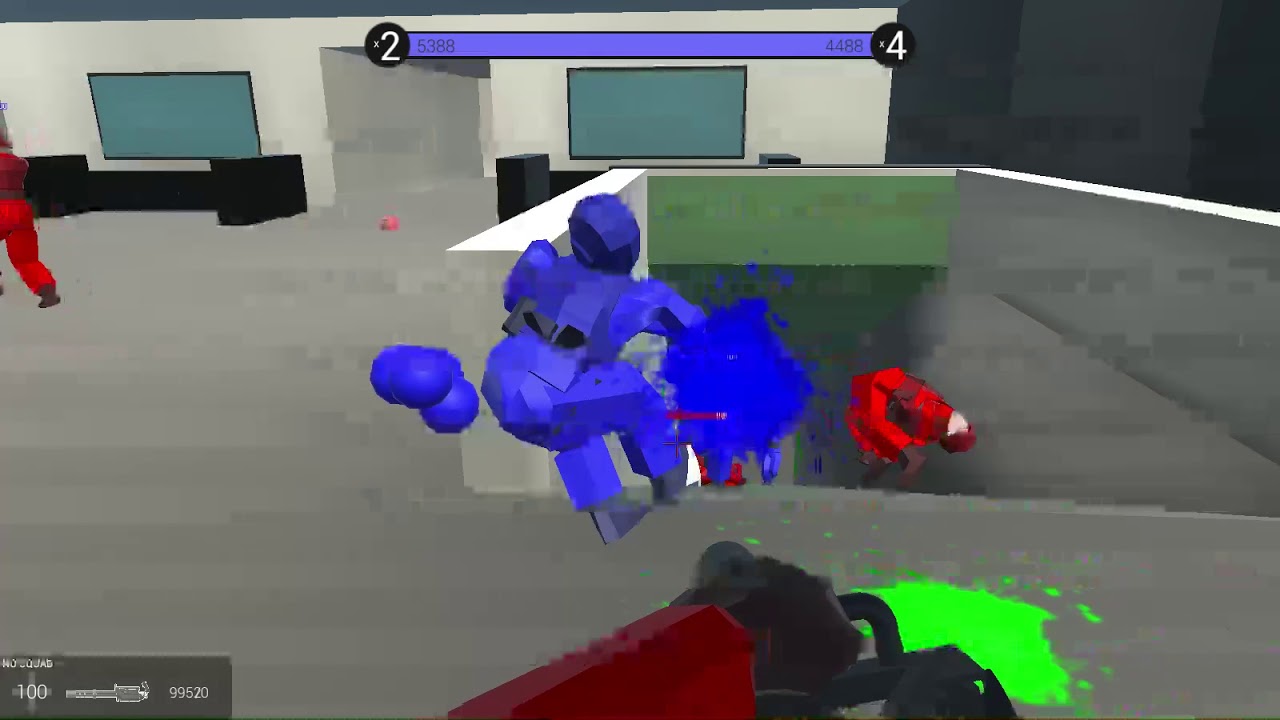 Ravenfield Minigun M134 [Explosive Ammo] Gameplay