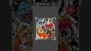 Tutorial Menambahkan Tato (Picsay Pro) screenshot 4