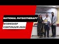 National Physiotherapy Workshop Continuum-2025