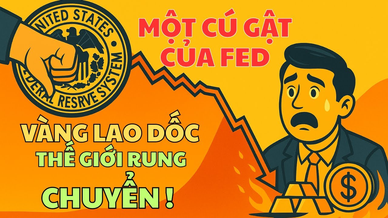 MỘT CÚ GẬT CỦA FED – VÀNG LAO DỐC, THẾ GIỚI RUNG CHUYỂN! | Đạo Khởi Nghiệp