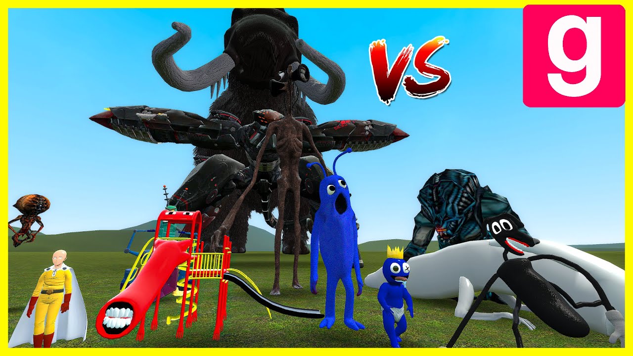 ALL TREVOR HENDERSON CREATURES RANDOM BATTLES PART 6 - Garry's Mod Sandbox
