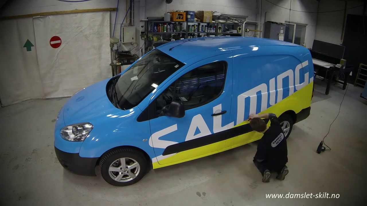 Salming running carwrap