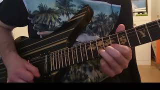 Schecter Synyster Gates Custom S - Set Me Free Solo #avengedsevenfold