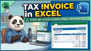 Tax Invoice in Excel | Free Template