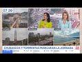 Alerta por tormentas eléctricas y posibles tornados en la zona sur de Chile | 24 Horas TVN Chile