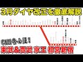 【大好評】紹介しきれなかった3月ダイヤ改正を徹底解説!【東武・西武・京王・都営新宿etc...】