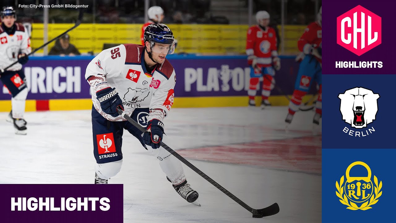 CHL: Eisbären Berlin vs. Lukko Rauma | Highlights - CHL, Hauptrunde ...