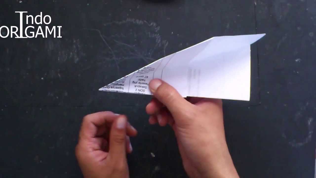  cara  buat origami  sederhana pesawat  kertas YouTube