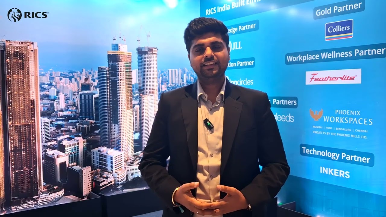 Inspiring journey of Shubham Agrawal from a student at RICS School of Built Environment to a MRICS