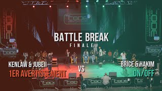 BATTLE BREAK FINALE - 1ER AVERTISSEMENT vs ON/OFF - The CODE HIP HOP FRANCE 2022