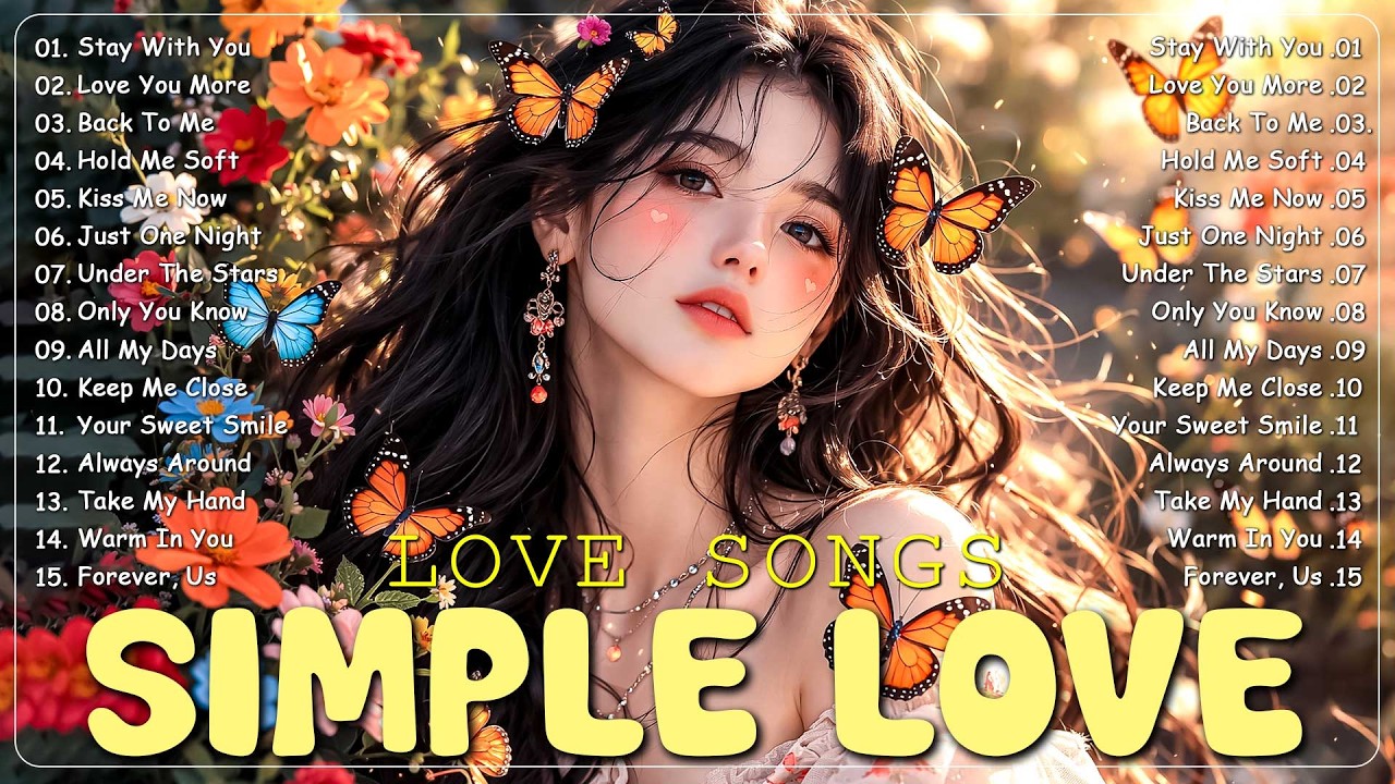 Simple Love 💖 1 Hour of Cozy Romantic Ballads 2026 | Soft Easy Listening Love Songs for Late Nights