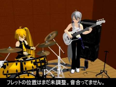 【MMD】ネルドラム12．1：るらら♪でTEST的なもの - YouTube