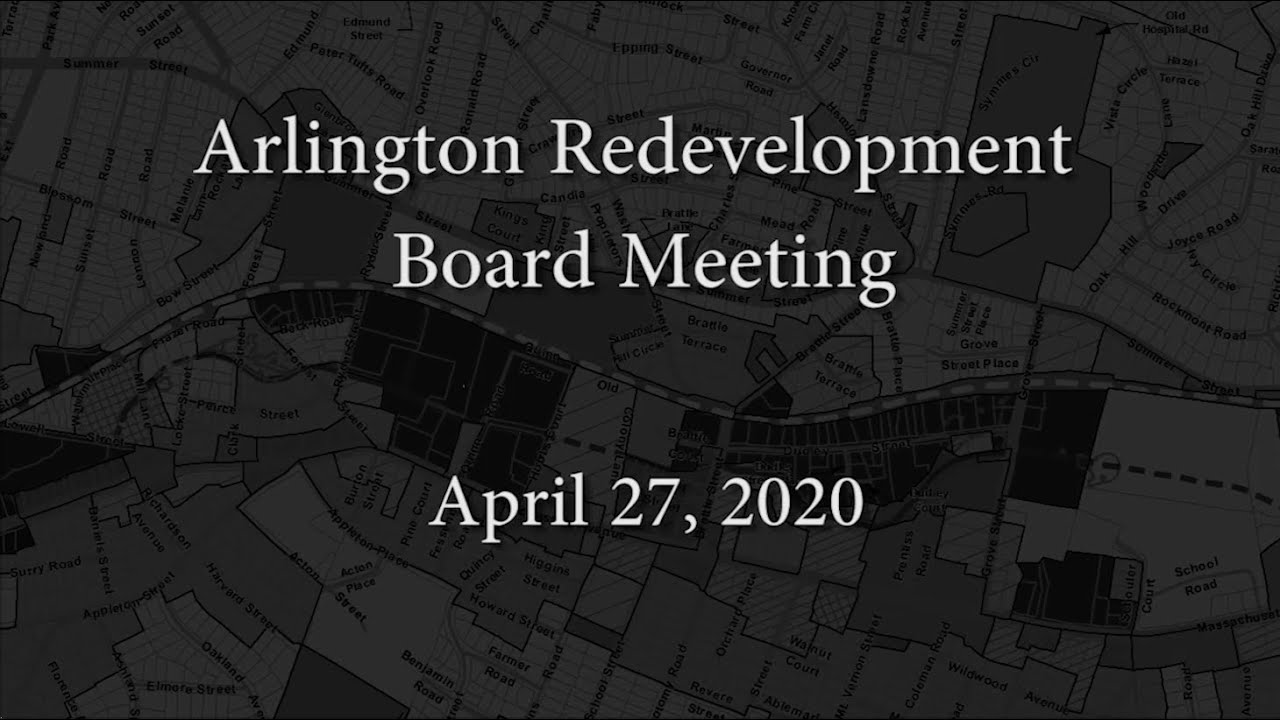Redevelopment Board Meeting - April 27, 2020 - YouTube