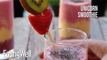 How to Make Unicorn Smoothie