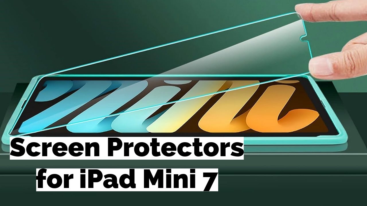Pack Da 2 Vetri Temperati Per IPad Mini 7 (A17 Pro) 2024 – Protezione Antigraffio E Antiurto, 8,3 Pollici