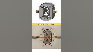 Powerful Gear Pump ⚙️ #mechanism #pump #3dvisual #solidworks #modeling #360 #prototype #gear #3dcad