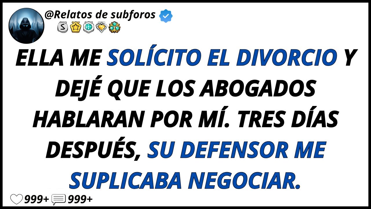 Ella Me Solicitó El Divorcio Y Dejé Que Los Abogados Hablaran Por Mí. Tres Días Después, Su...