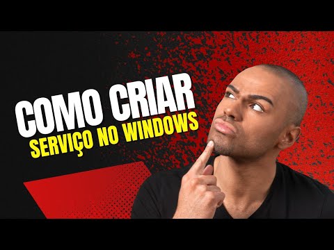 Vídeo: Como Registrar Um Serviço Do Windows