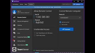 شرح برنامج TeamViewer للتحكم في أجهزة الكمبيوتر عن بعد
