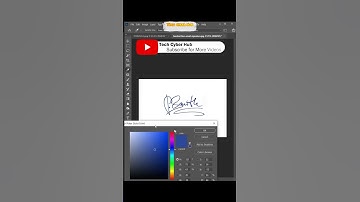 How to Make Digital Signature in Photoshop | ফটোশপ বাংলা টিউটোরিয়াল  #shorts #amazing #signature