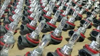 car headlight h11 12v 55w clear halogen bulb warm white auto lamp