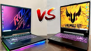 Ryzen 5 4600H vs I5 9300H - Cinebench Score Test - Asus Tuf A15 vs Asus Rog Strix G 🔥