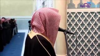 تلاوة من سورتي الجمعة والمنافقون بااكية من صلاة الجمعة للشيخ ناصر القطامي ٣-٥-١٤٣٧ هـ