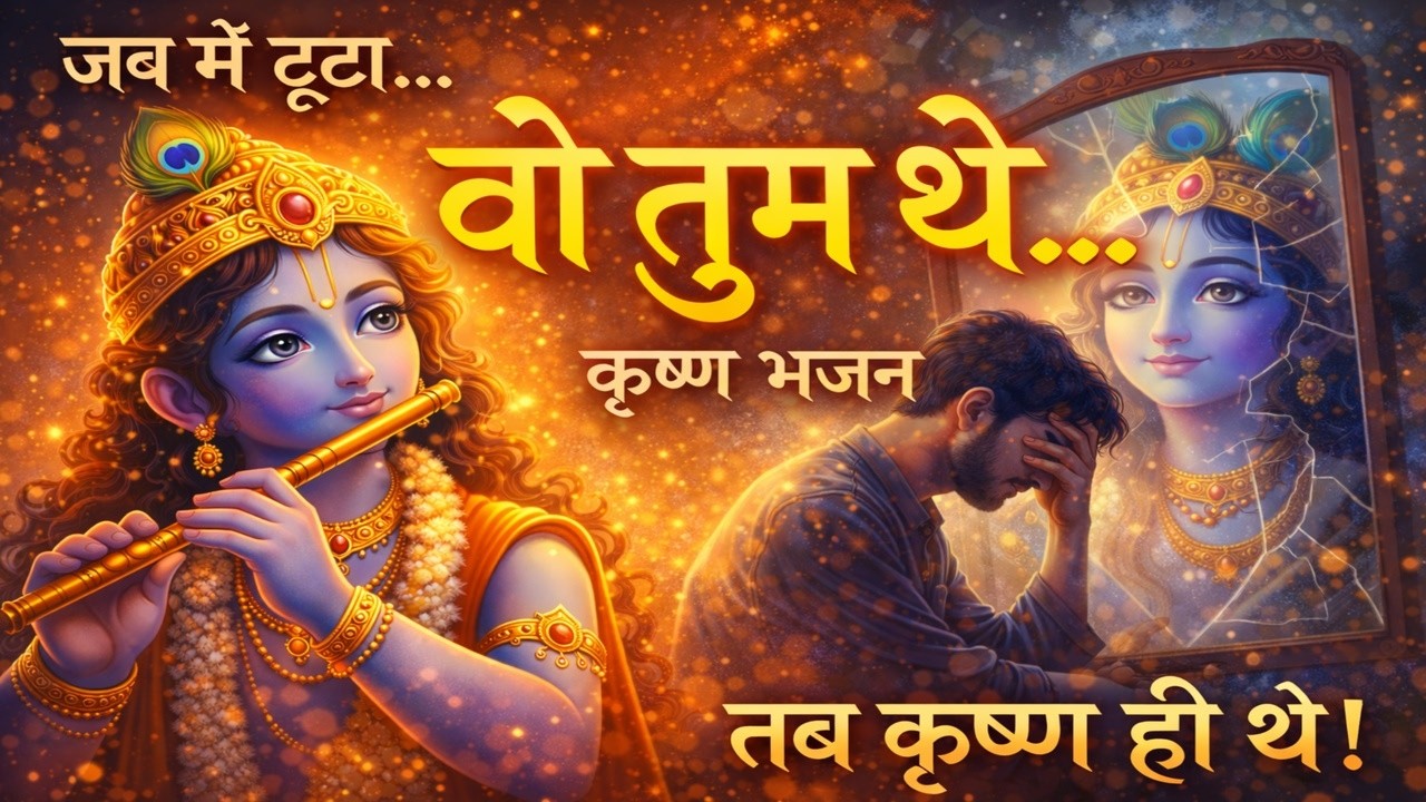 Wo Tum The वो तुम थे Divine Krishna Song | Peaceful Devotional Music | Krishna bhajan | Radhe krishn