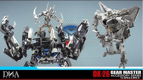 DNA Design DK-26 Gear Master - Upgrade Kit for MPM Barricade & MPM Starscream